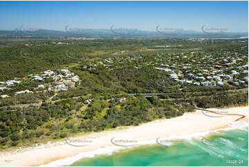 Aerial Photo Castaways Beach QLD Aerial Photography