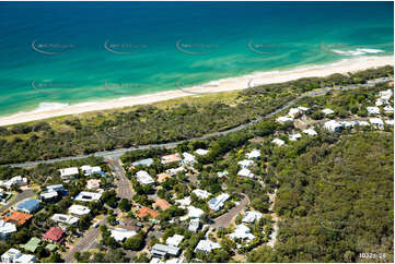 Aerial Photo Castaways Beach QLD Aerial Photography