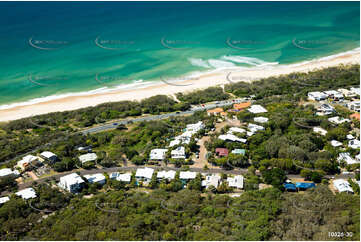 Aerial Photo Castaways Beach QLD Aerial Photography