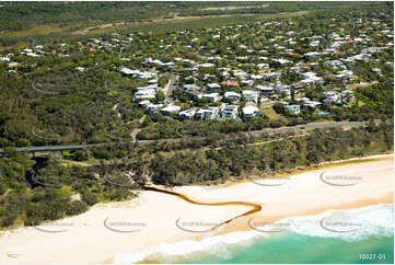 Aerial Photo Sunrise Beach QLD Aerial Photography