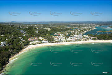 An aerial photo of Noosa Head National Park QLD Aerial Photography