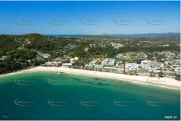 An aerial photo of Noosa Head National Park QLD Aerial Photography
