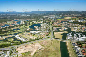 Aerial Photo Hope Island QLD Aerial Photography