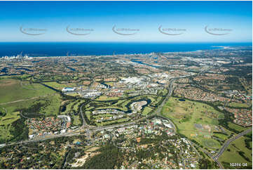 Aerial Photo Mudgeeraba QLD Aerial Photography