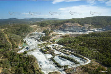 Aerial Photo Boral Quarry Luscombe QLD Aerial Photography