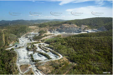 Aerial Photo Boral Quarry Luscombe QLD Aerial Photography