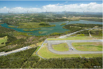 Gold Coast Airport Runway Bilinga QLD Aerial Photography