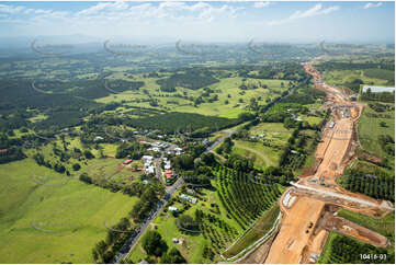 Pacific Motorway Construction at Newrybar Aerial Photography