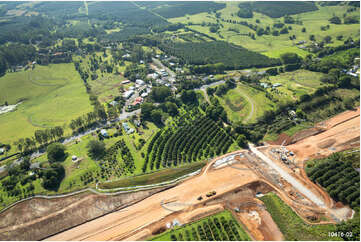 Pacific Motorway Construction at Newrybar Aerial Photography
