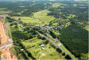 Pacific Motorway Construction at Newrybar Aerial Photography