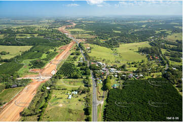 Pacific Motorway Construction at Newrybar Aerial Photography