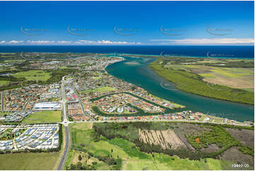 Aerial Photo West Ballina NSW Aerial Photography