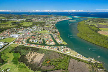 Aerial Photo West Ballina NSW Aerial Photography