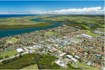 Aerial Photo West Ballina NSW Aerial Photography