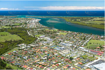 Aerial Photo West Ballina NSW Aerial Photography