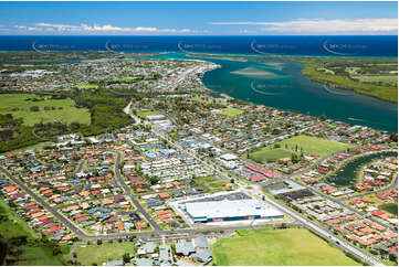 Aerial Photo West Ballina NSW Aerial Photography