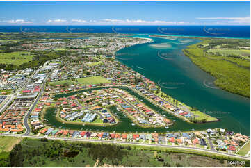 Aerial Photo West Ballina NSW Aerial Photography