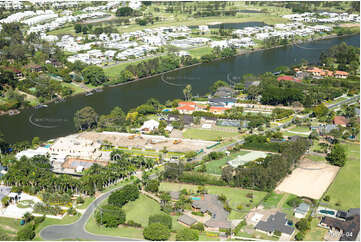 Aerial Photo Carrara QLD Aerial Photography