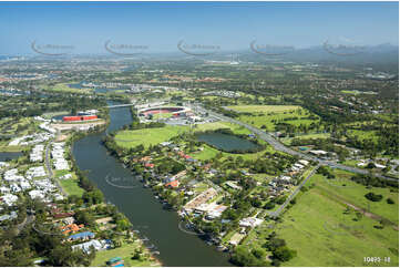 Aerial Photo Carrara QLD Aerial Photography