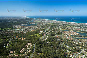 Aerial Photo Currumbin Waters QLD Aerial Photography
