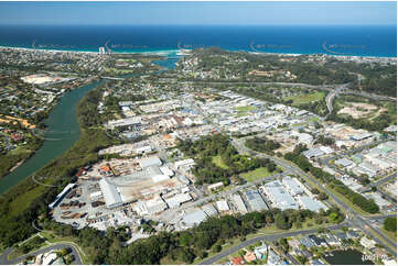 Aerial Photo Currumbin Waters QLD Aerial Photography