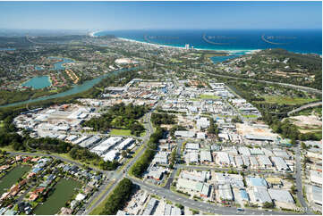 Aerial Photo Currumbin Waters QLD Aerial Photography