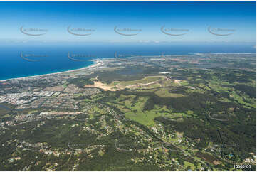 Aerial Photo Currumbin Waters QLD Aerial Photography