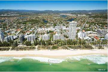 Aerial Photo Burleigh Heads QLD Aerial Photography