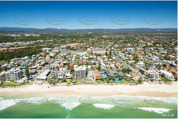 Aerial Photo Mermaid Beach QLD Aerial Photography