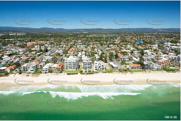 Aerial Photo Mermaid Beach QLD Aerial Photography