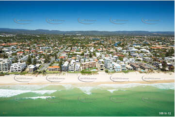 Aerial Photo Mermaid Beach QLD Aerial Photography