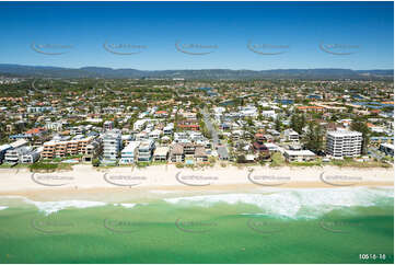 Aerial Photo Mermaid Beach QLD Aerial Photography