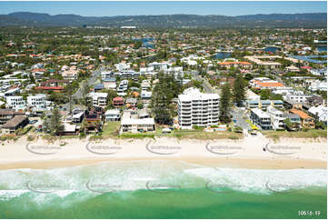 Aerial Photo Mermaid Beach QLD Aerial Photography