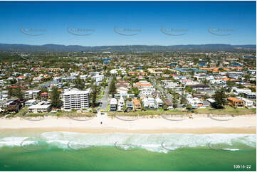 Aerial Photo Mermaid Beach QLD Aerial Photography