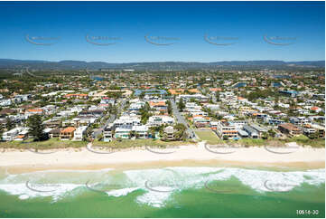 Aerial Photo Mermaid Beach QLD Aerial Photography