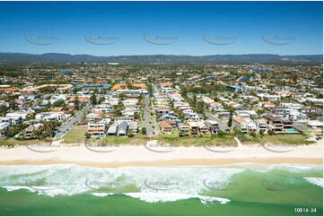 Aerial Photo Mermaid Beach QLD Aerial Photography