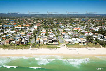 Aerial Photo Mermaid Beach QLD Aerial Photography