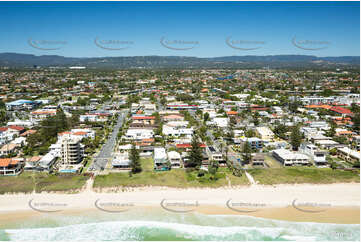 Aerial Photo Mermaid Beach QLD Aerial Photography
