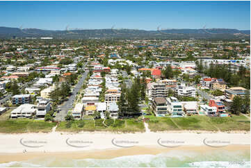 Aerial Photo Mermaid Beach QLD Aerial Photography