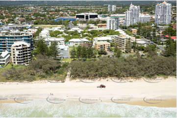 Aerial Photo Mermaid Beach QLD Aerial Photography