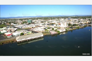 The Pioneer River & Mackay CBD Aerial Photography