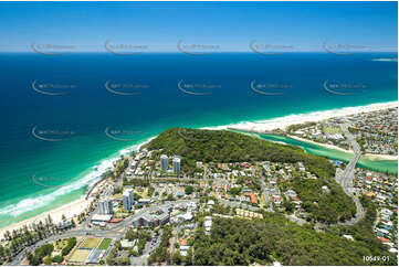 Aerial Photo Burleigh Heads QLD Aerial Photography