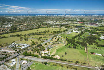 Aerial Photo Carrara QLD Aerial Photography