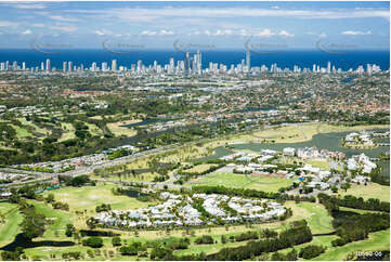 Aerial Photo Carrara QLD Aerial Photography