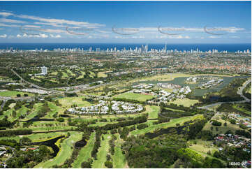 Aerial Photo Carrara QLD Aerial Photography