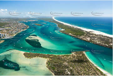 Aerial Photo The Broadwater QLD Aerial Photography