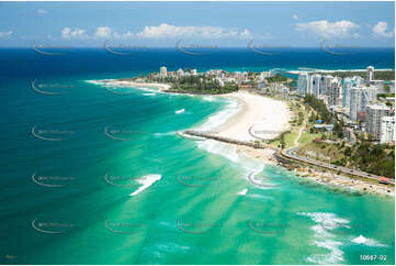 Aerial Photo Coolangatta QLD Aerial Photography