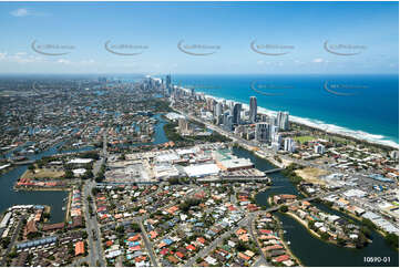 Aerial Photo Mermaid Waters QLD Aerial Photography
