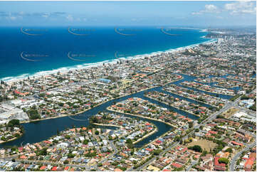 Aerial Photo Mermaid Waters QLD Aerial Photography