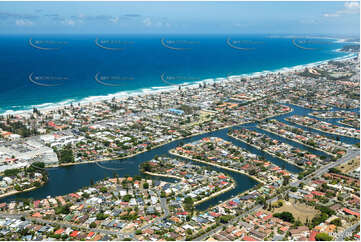 Aerial Photo Mermaid Waters QLD Aerial Photography